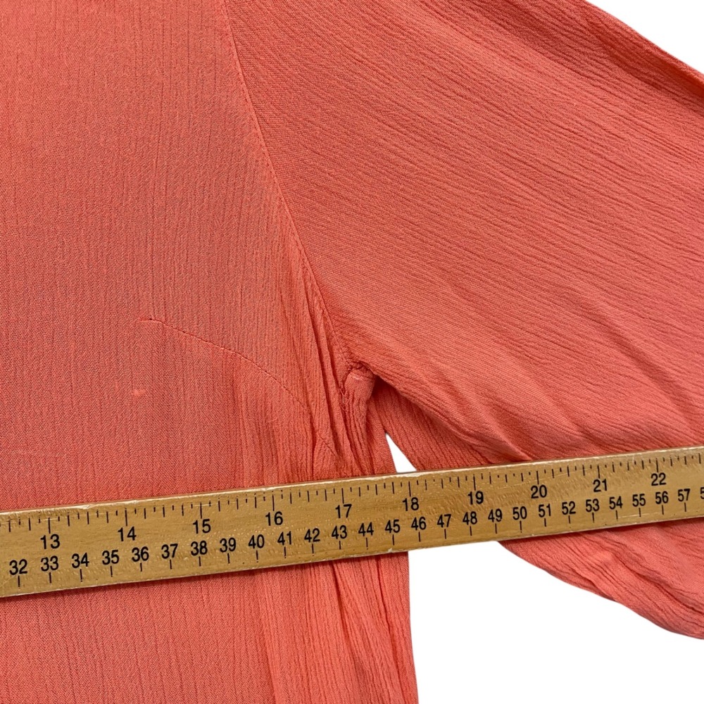 Lilly Pulitzer for Target Orange Embroidered Gauze Tunic Top Womens Small S/P - Picture 5 of 7
